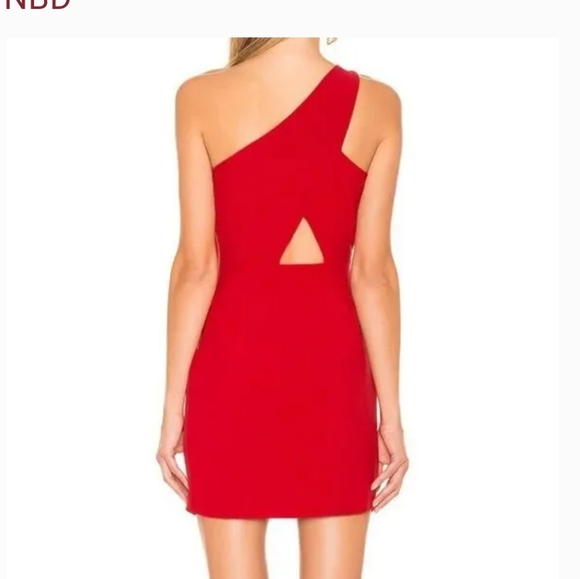 NBD X NAVEN RED DRESS - Picture 3 of 6